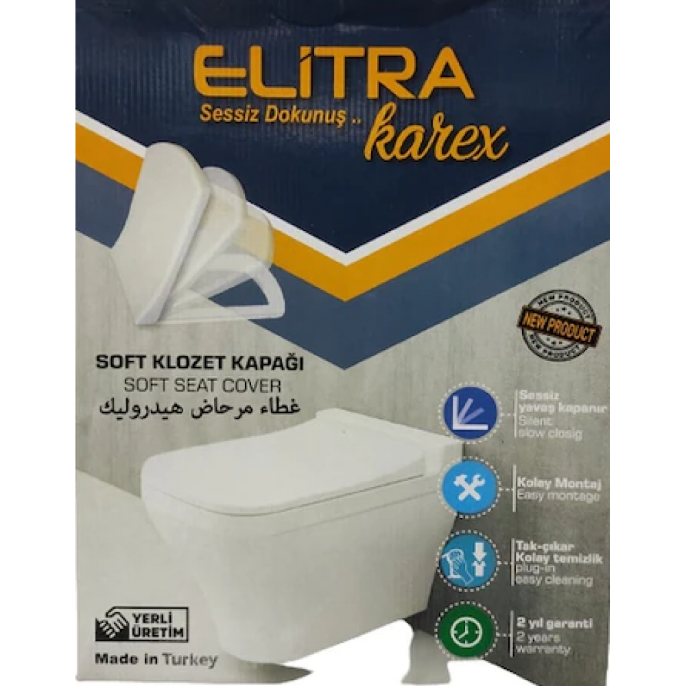 ELİTRA KAREX SOFT KLOZET KAPAK