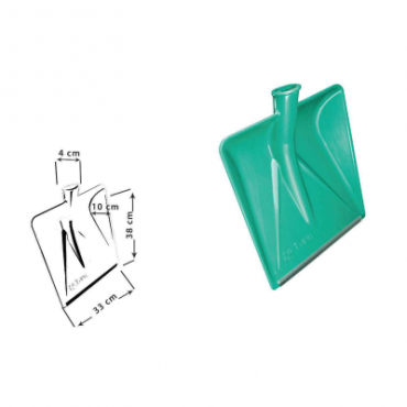 Plastik 10 NO Faryap Kürek (Ucu Metal)