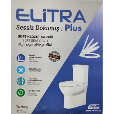 ELİTRA PLUS SOFT KLOZET KAPAK